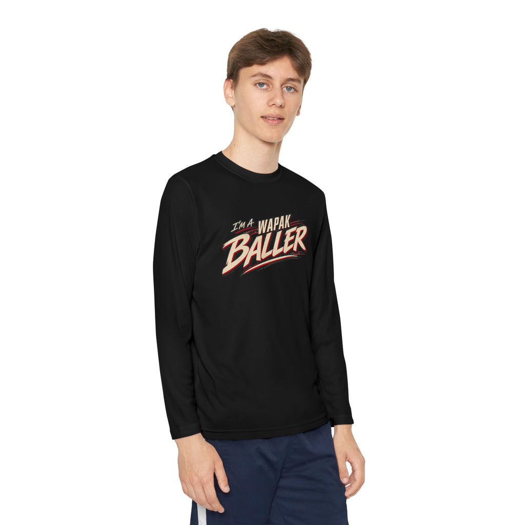 Youth wapak baller long sleeve tee