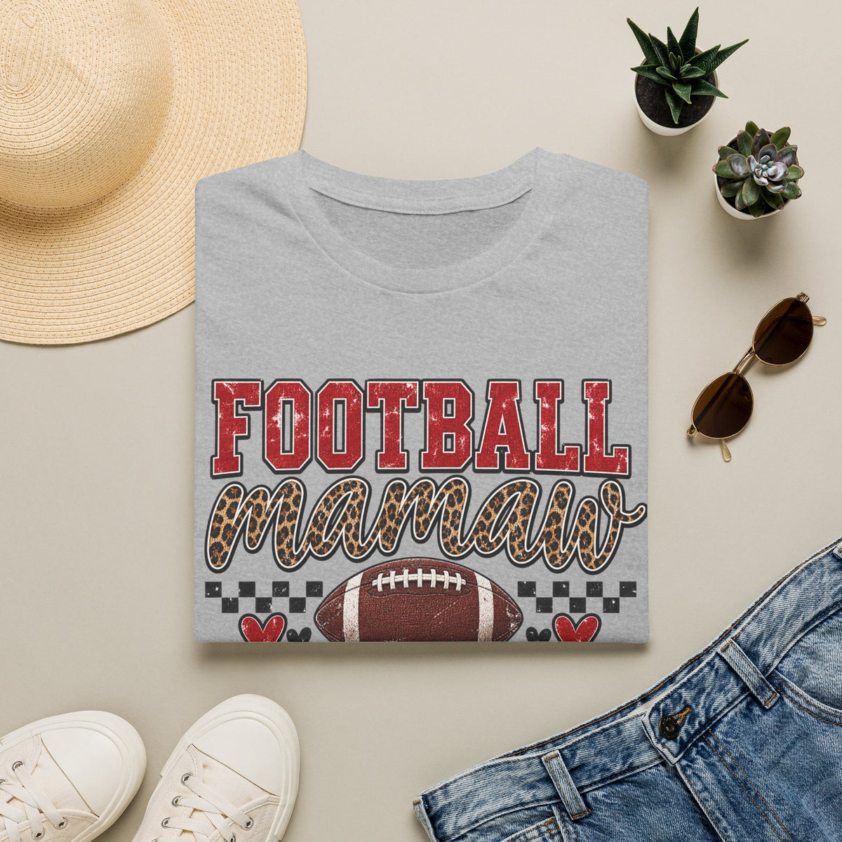 FOOTBALL mamaw tee