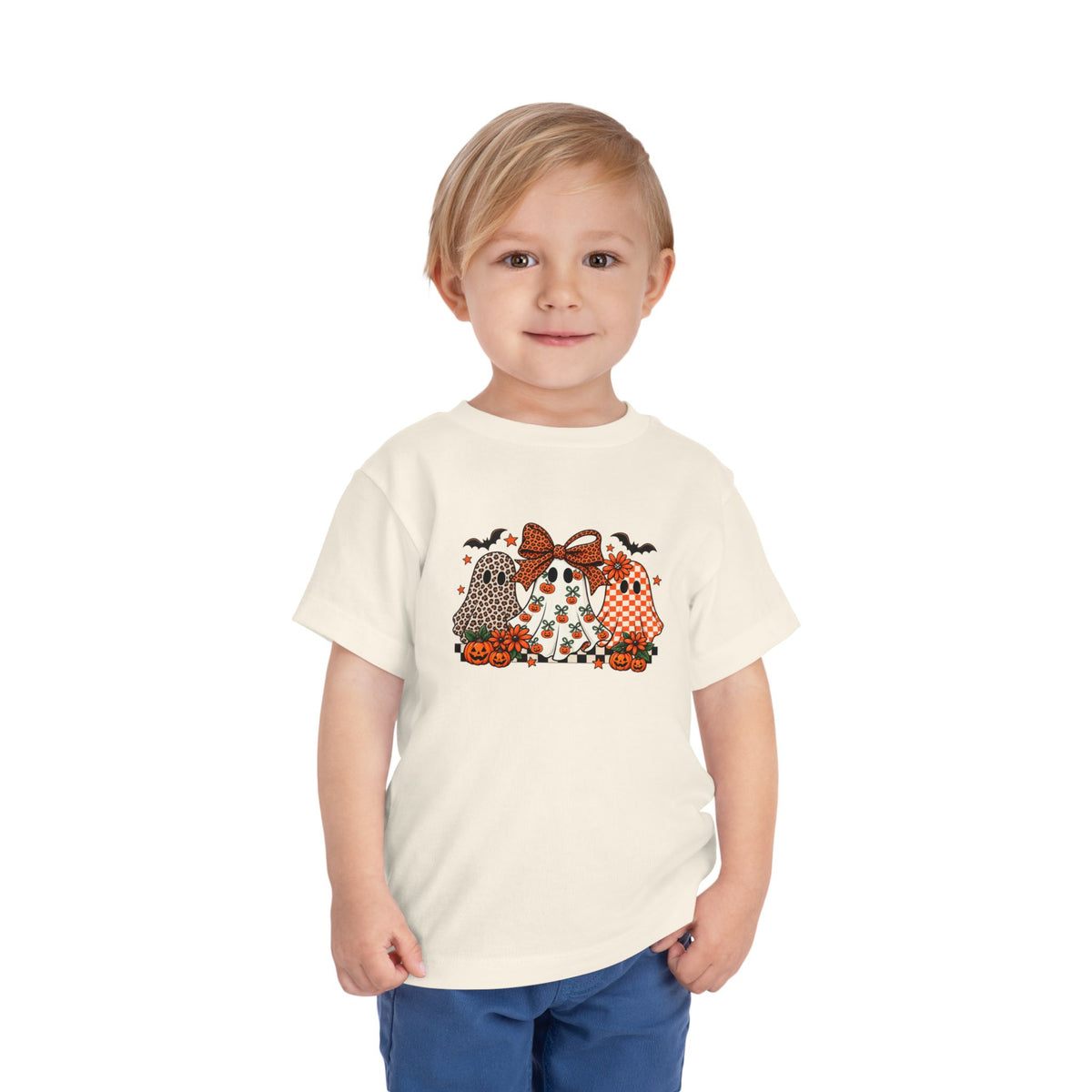 Toddler girl 3 ghost tee