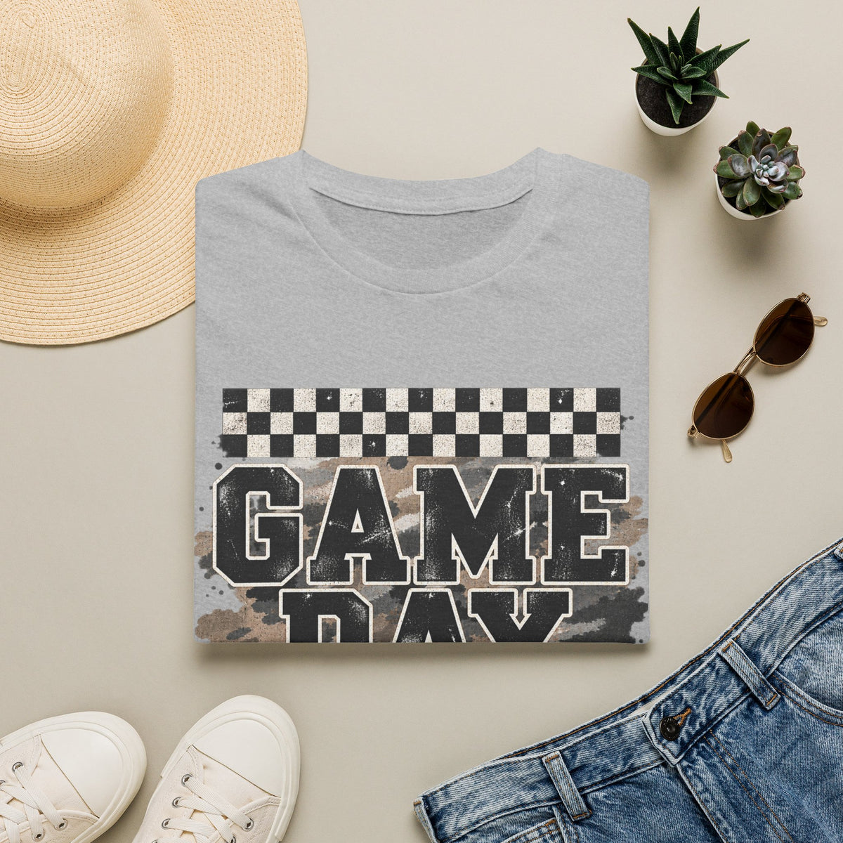 Game day camo tee