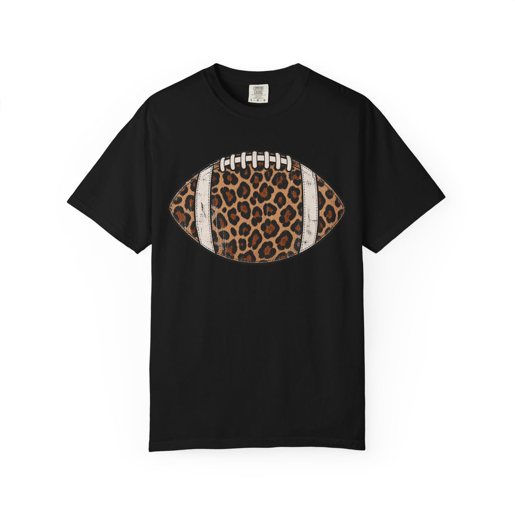 Cheetah Print Football Tee