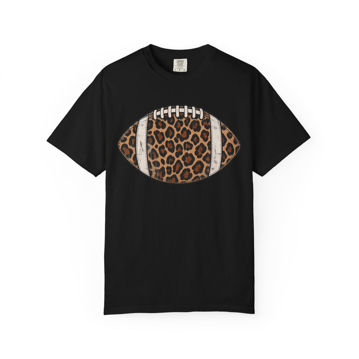 Cheetah Print Football Tee