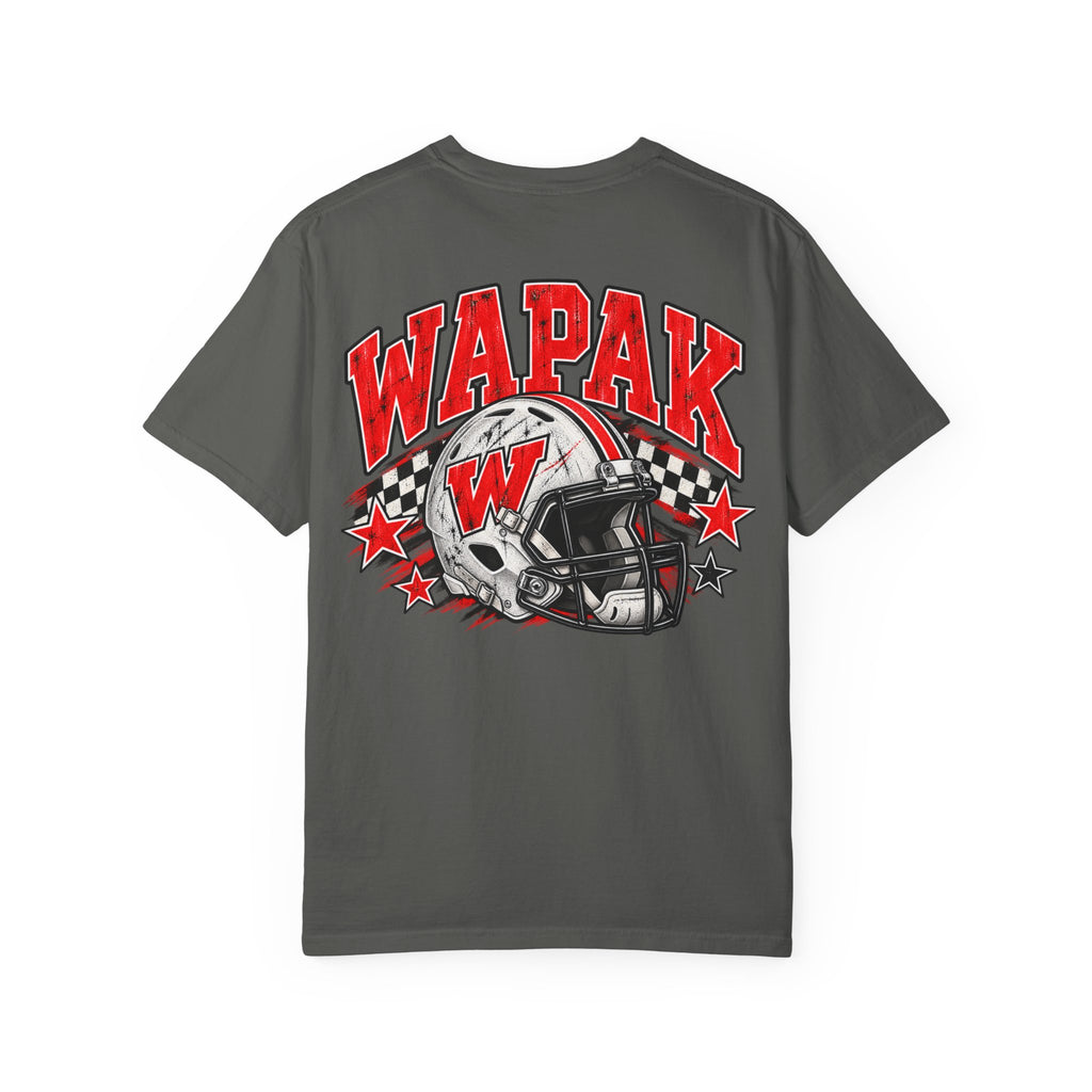 Wapak football graphic T-shirt
