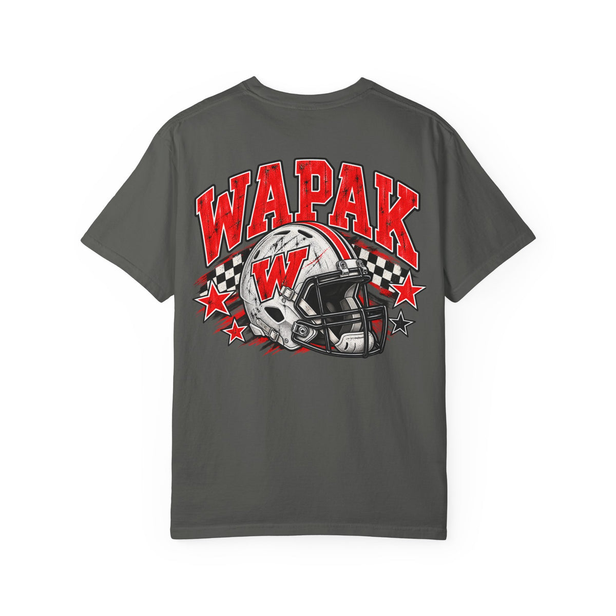 Wapak football graphic T-shirt