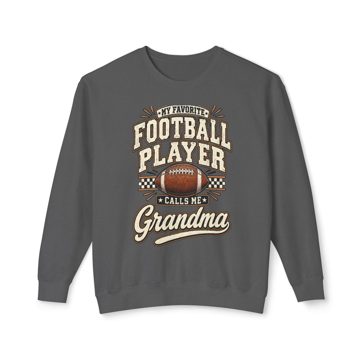 Football Player Grandma Crewneck