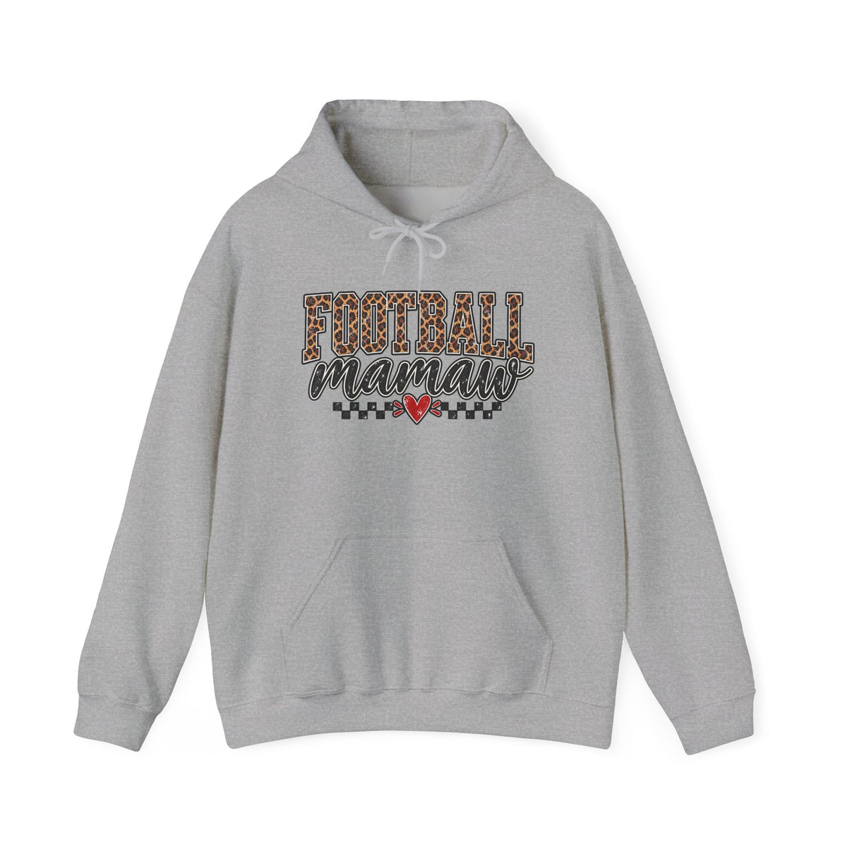 Football mamaw Hooded Sweatshirt