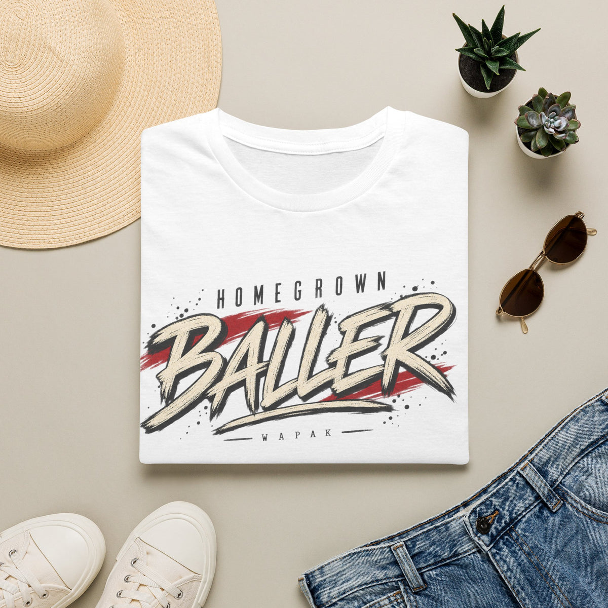 Homegrown baller tee