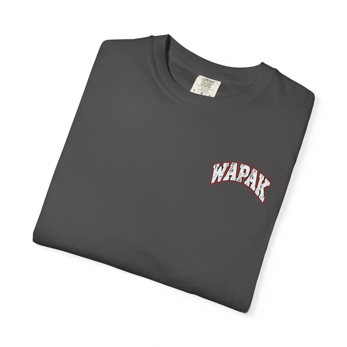 Wapak football graphic T-shirt