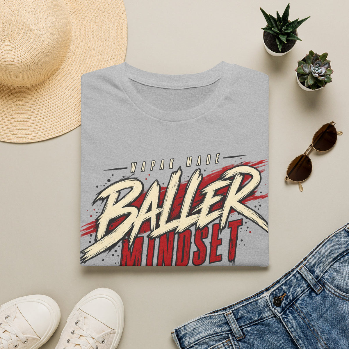 Wapak made baller mindset tee