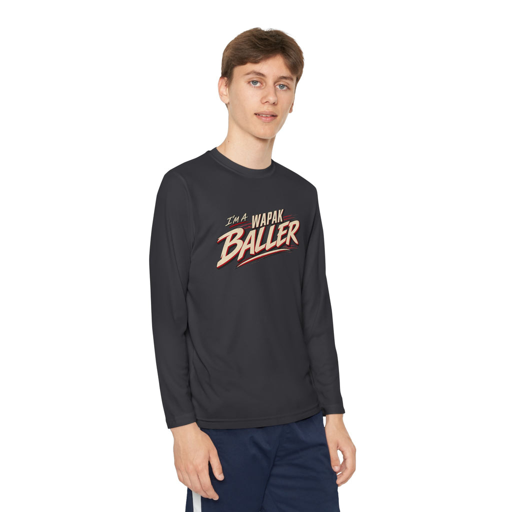 Youth wapak baller long sleeve tee