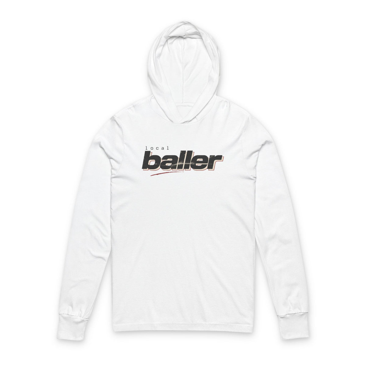 Local baller hooded long sleeve
