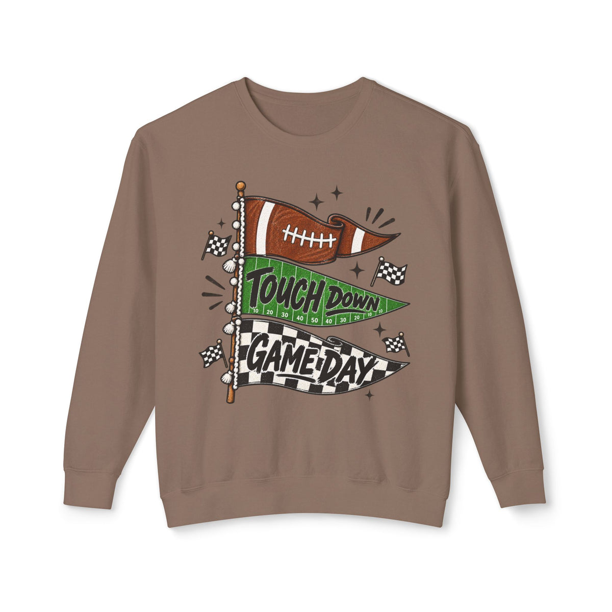 Football Flag Crewneck