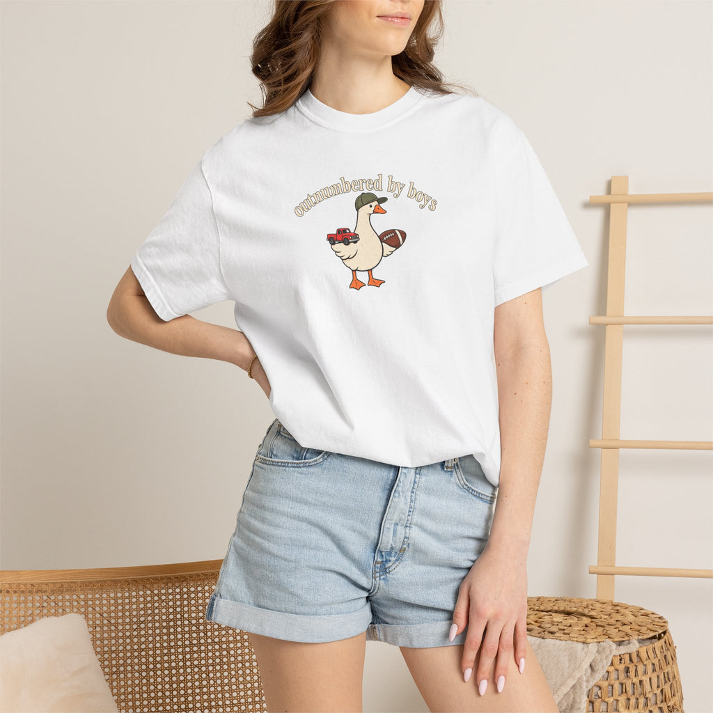 Out numbered by boys T-shirt