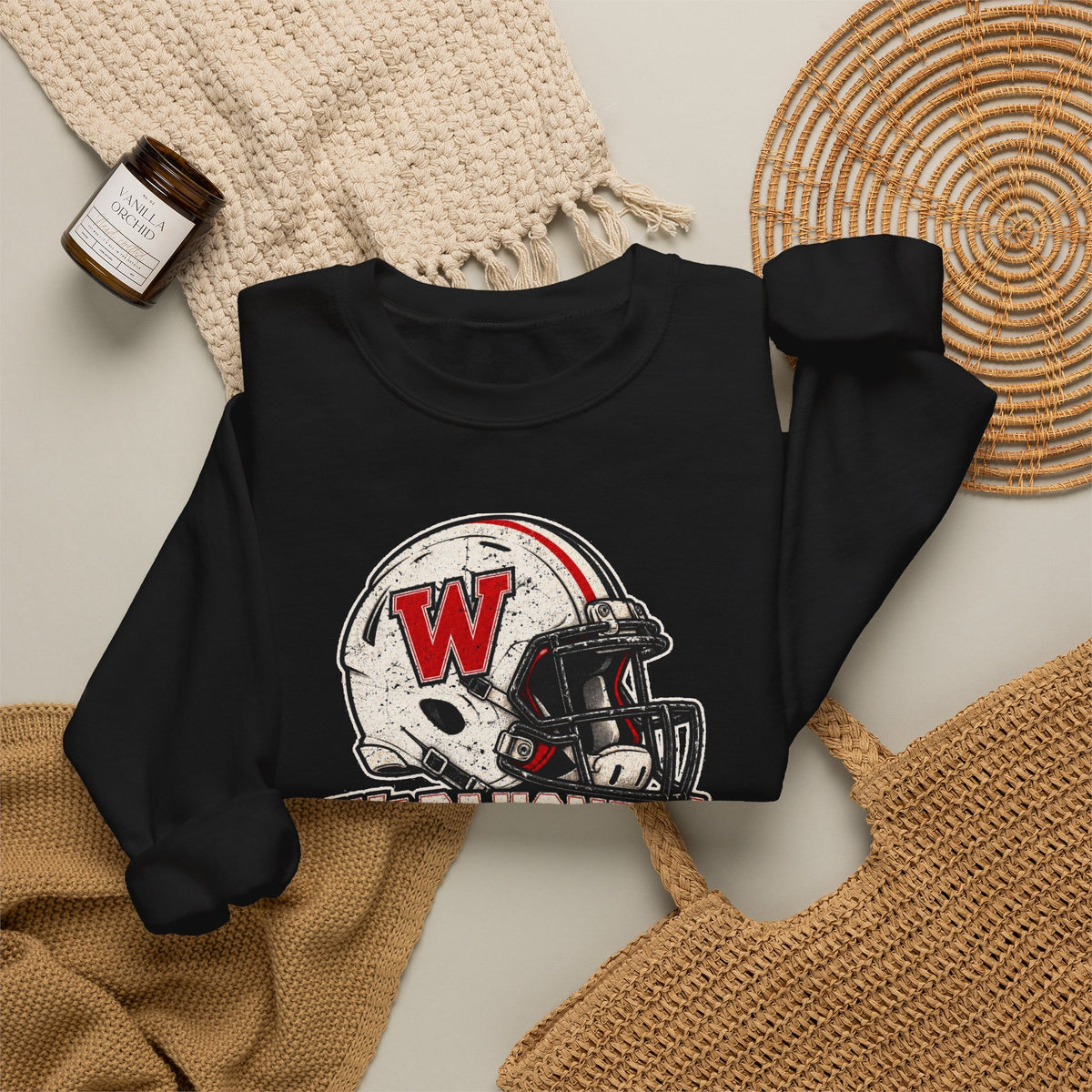 Wapak helmet crewneck