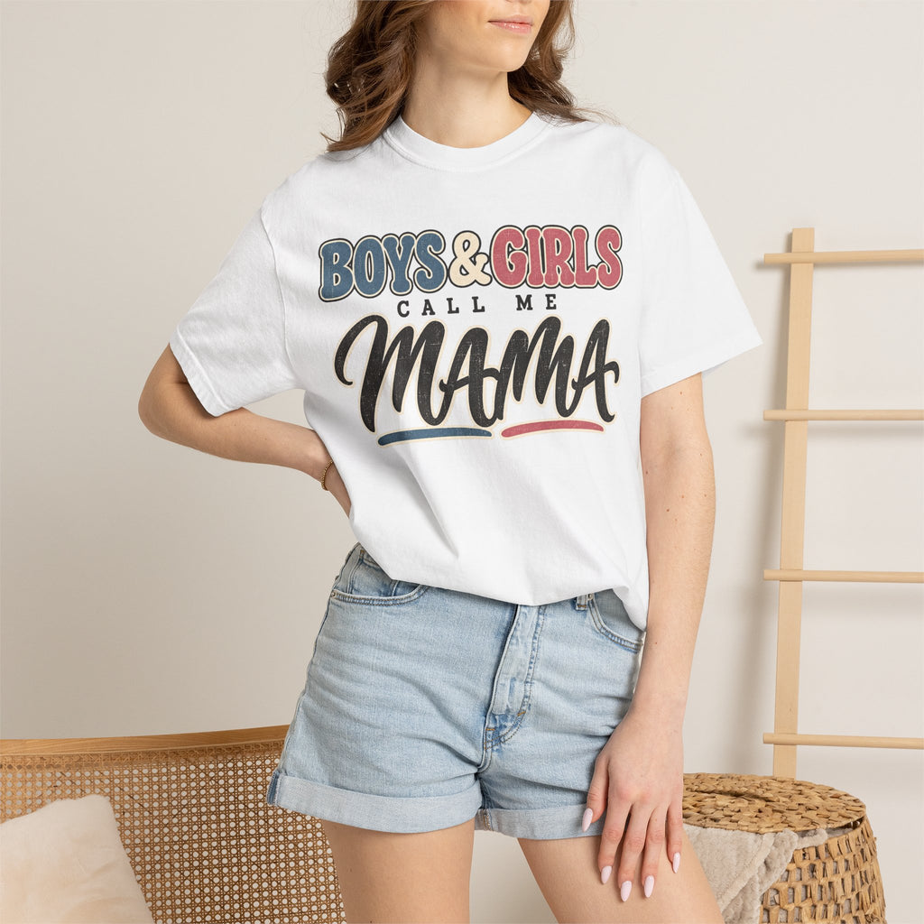 Boys and girls mama Tee