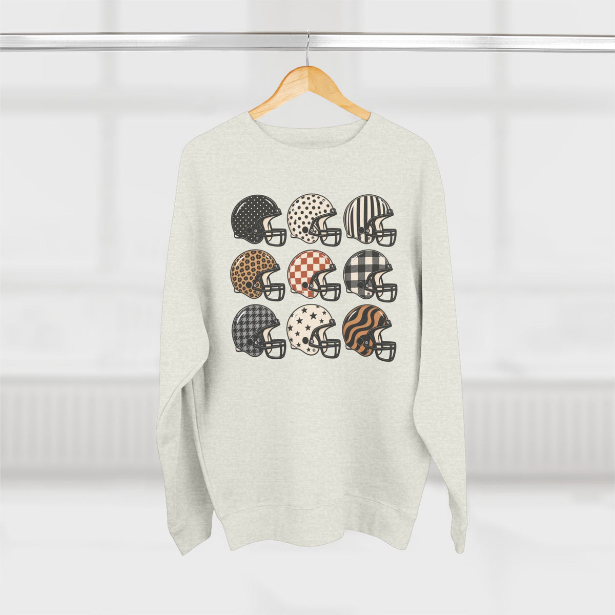 Football Helmet Crewneck