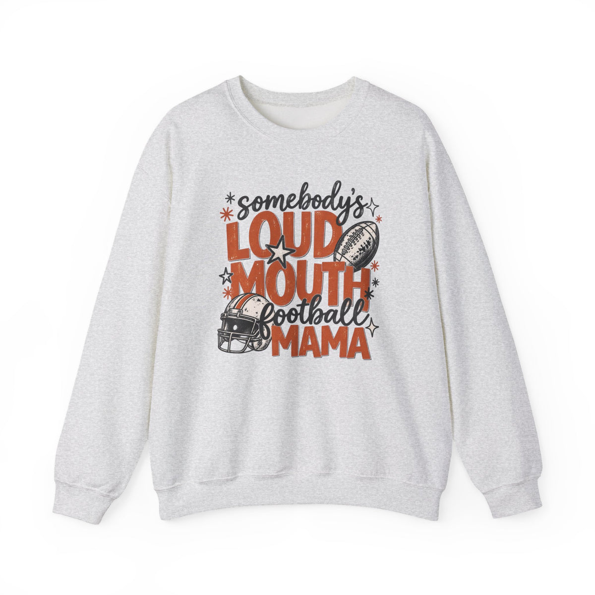 Loud mouth mama Crewneck Sweatshirt
