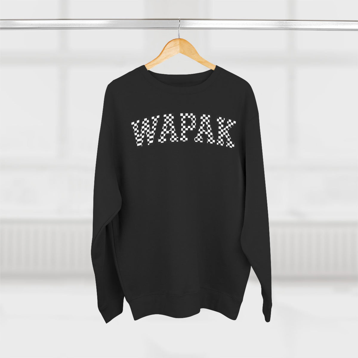 Wapak Checkered Crewneck