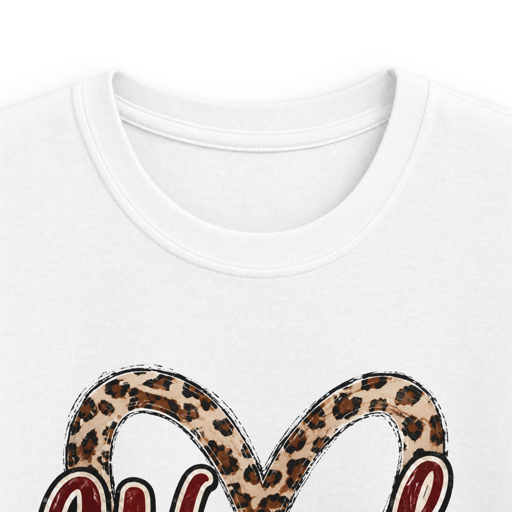 Youth girls wapak heart tee