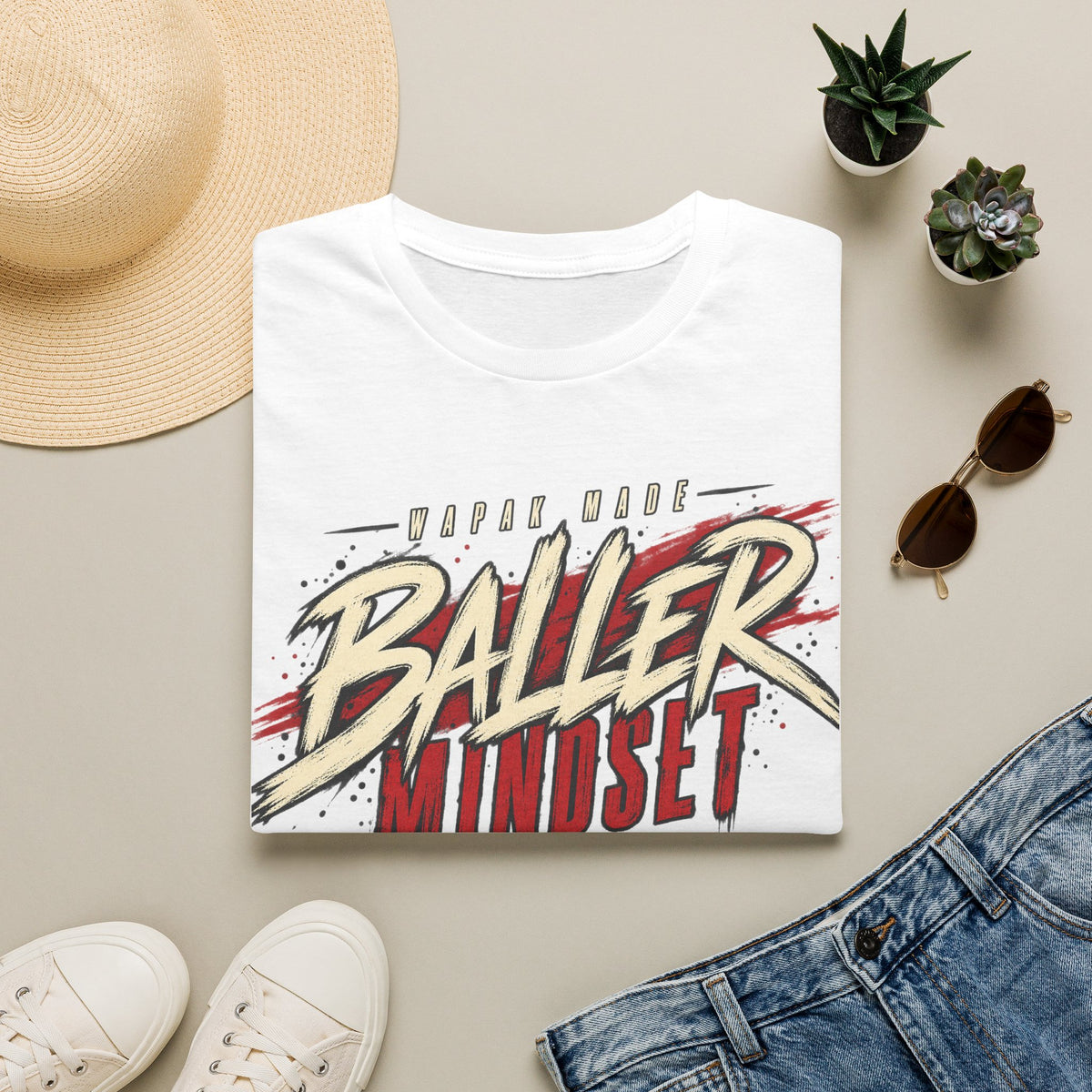 Wapak made baller mindset tee