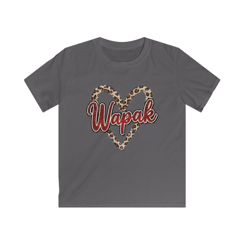Youth girls wapak heart tee