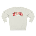 Wapak Red/White Crewneck