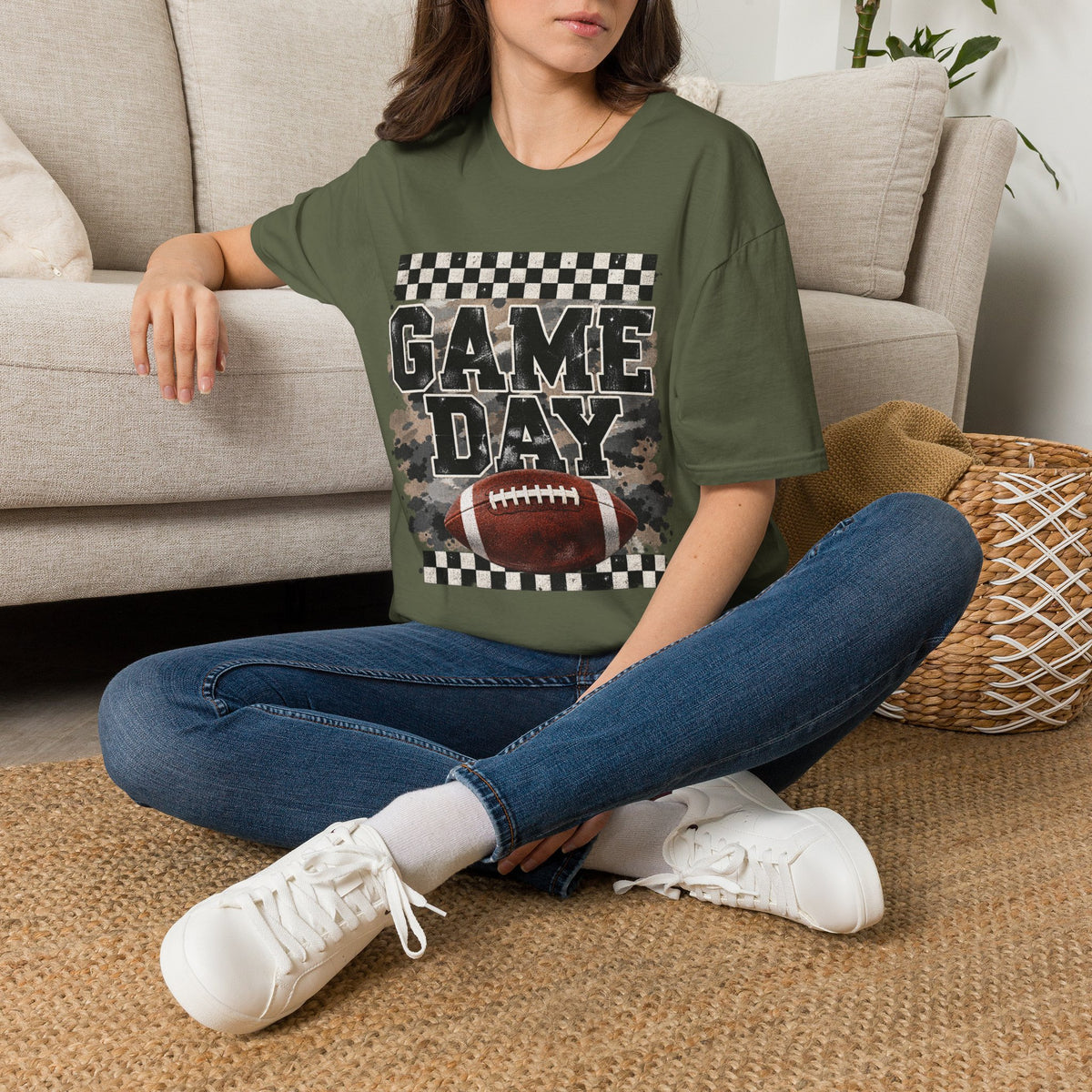 Game day camo tee