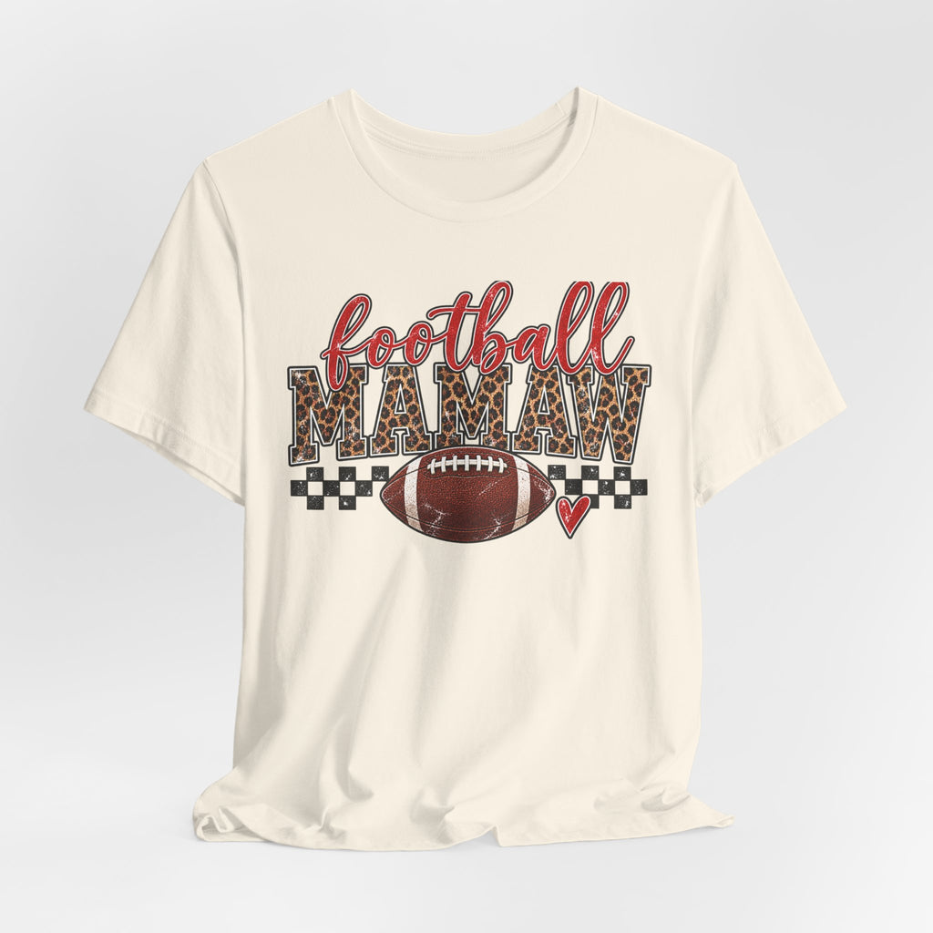 Football mamaw tshirt