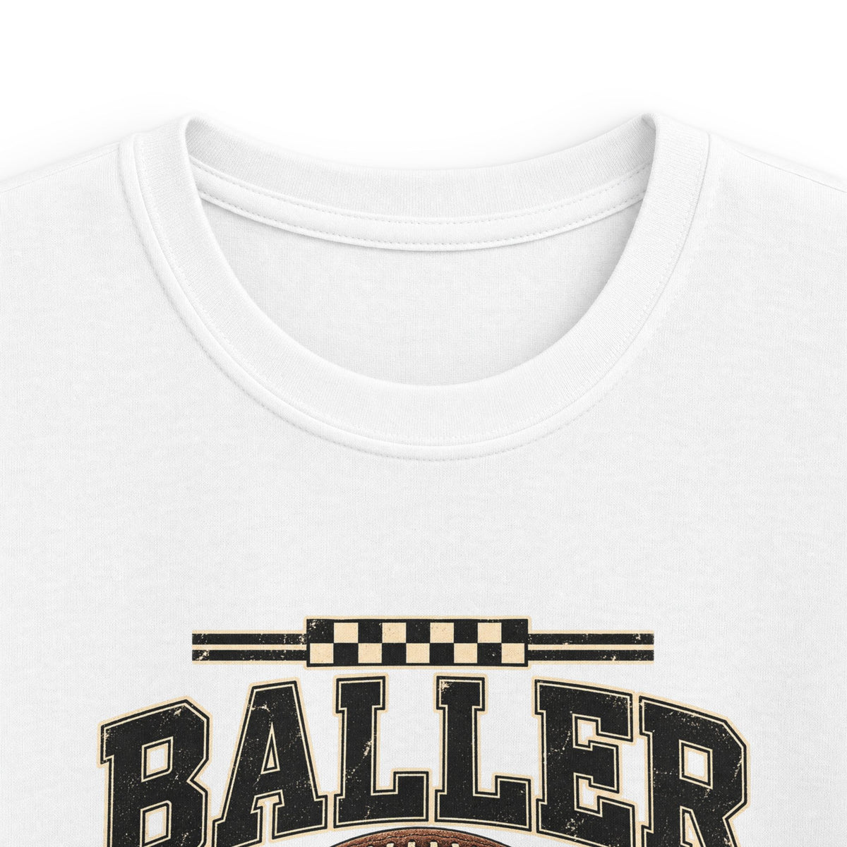 Youth baller football tee