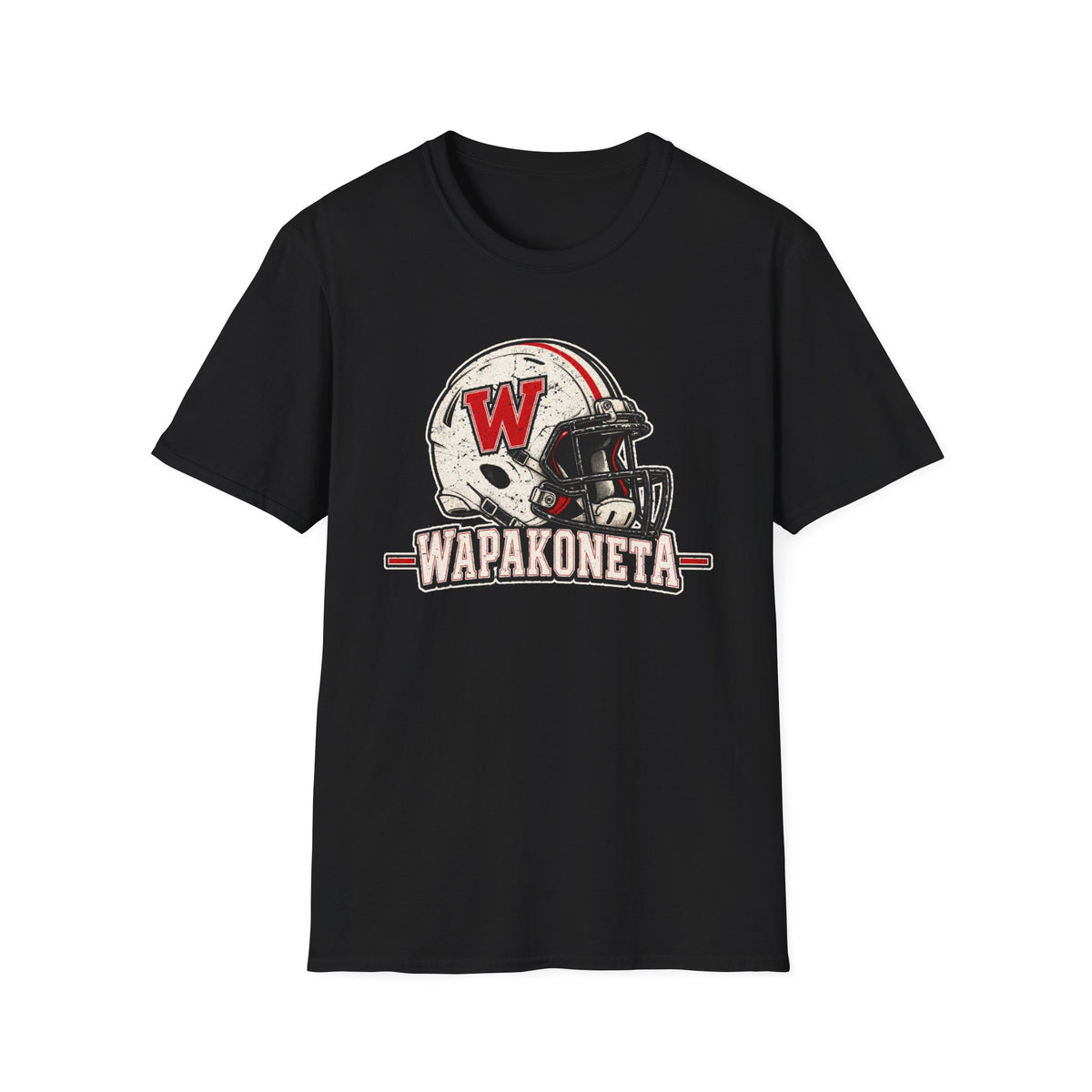 Wapak football tee