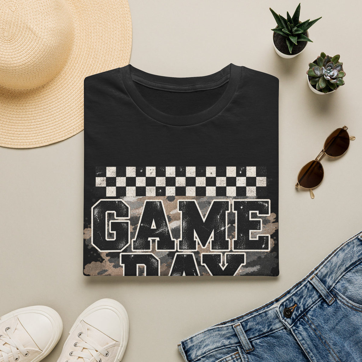 Game day camo tee