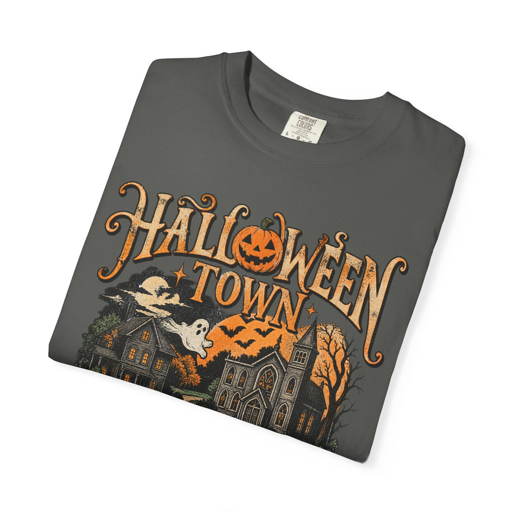 Halloween town graphic T-shirt