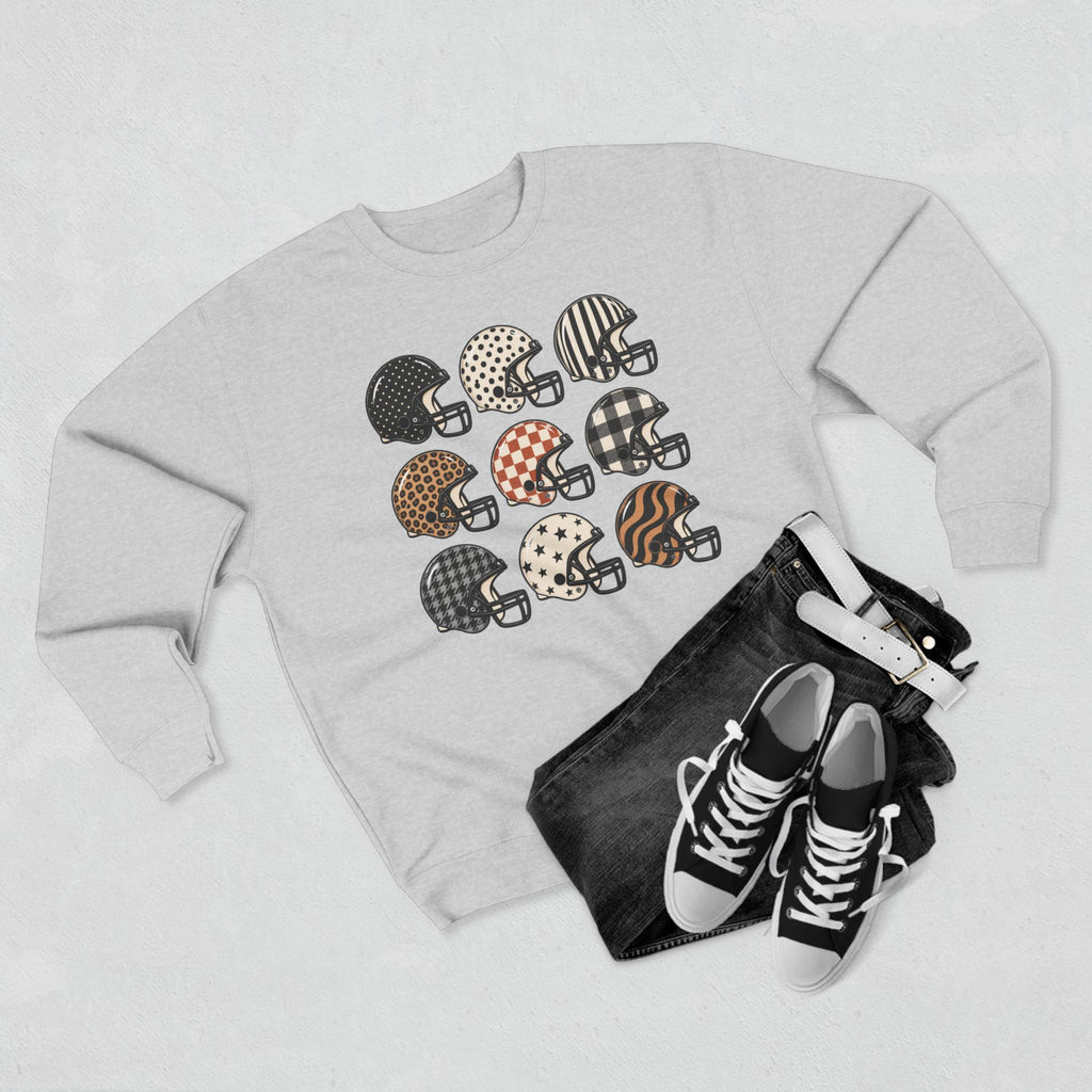 Football Helmet Crewneck