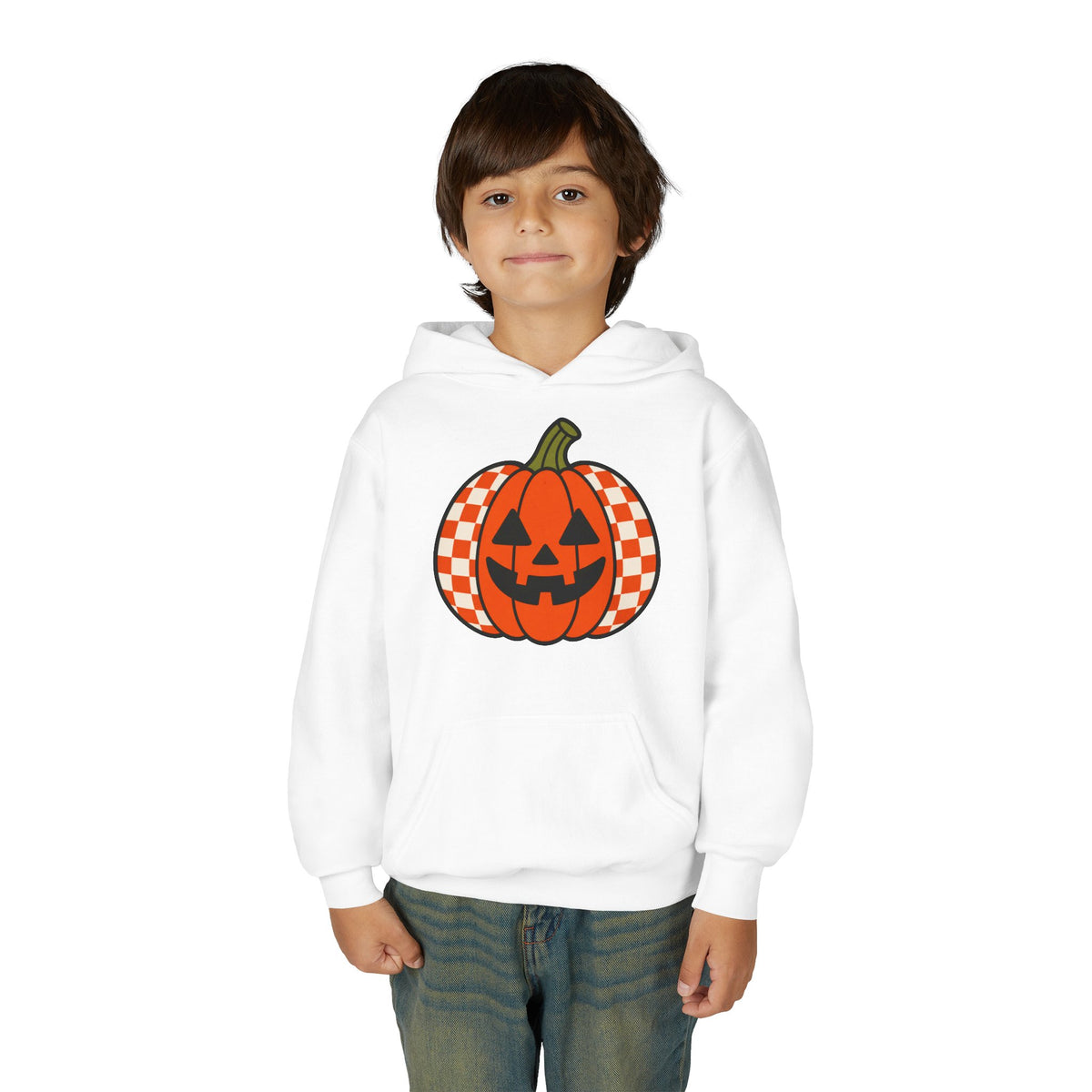 Youth Jack-o-lantern hoodie