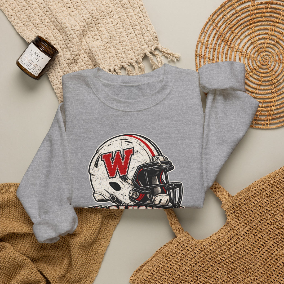 Wapak helmet crewneck