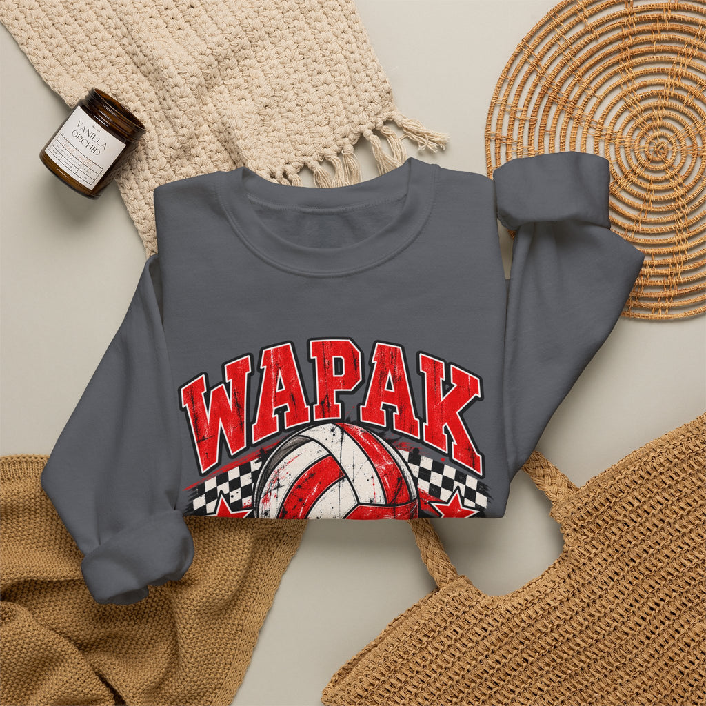 Wapak volleyball Crewneck Sweatshirt