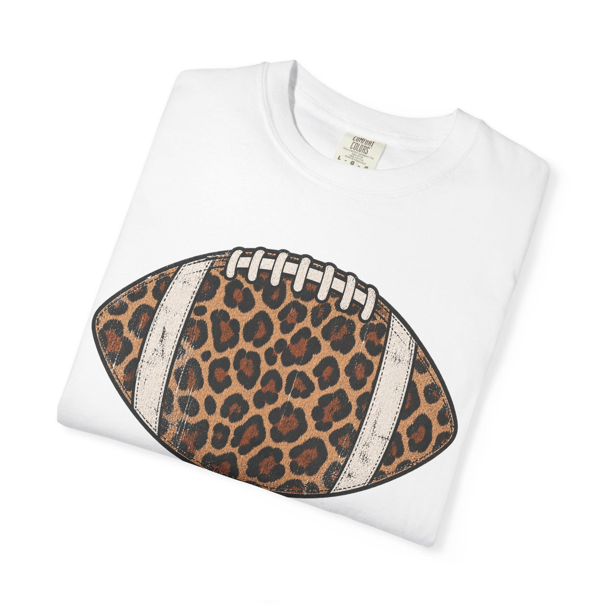 Cheetah Print Football Tee