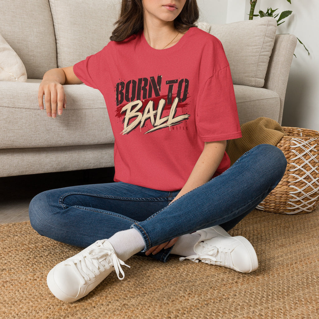 Born to ball tee
