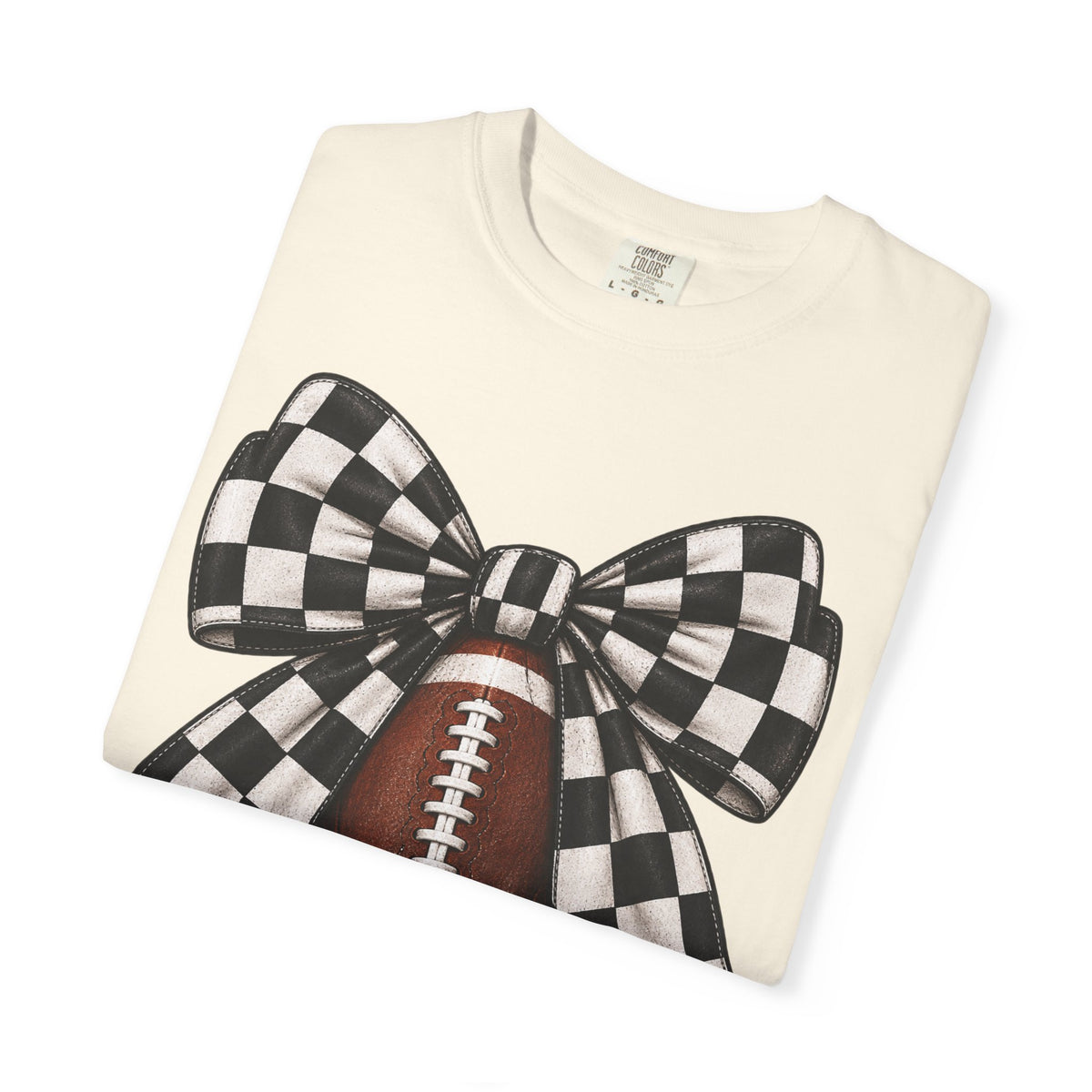 Woman’s Football Bow Tee