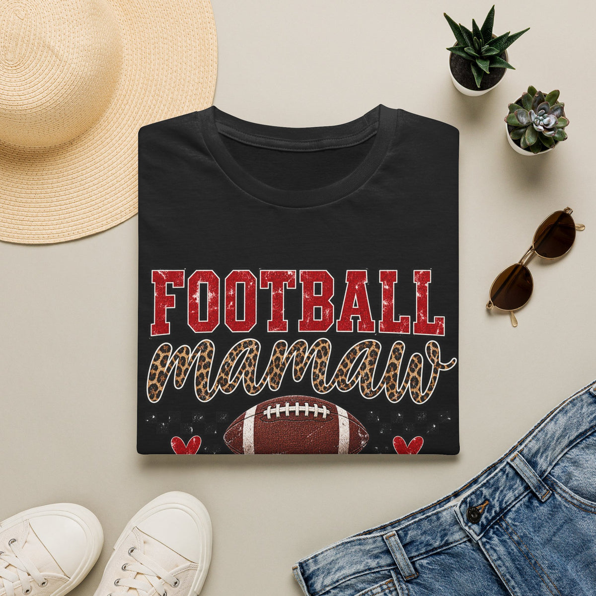 FOOTBALL mamaw tee