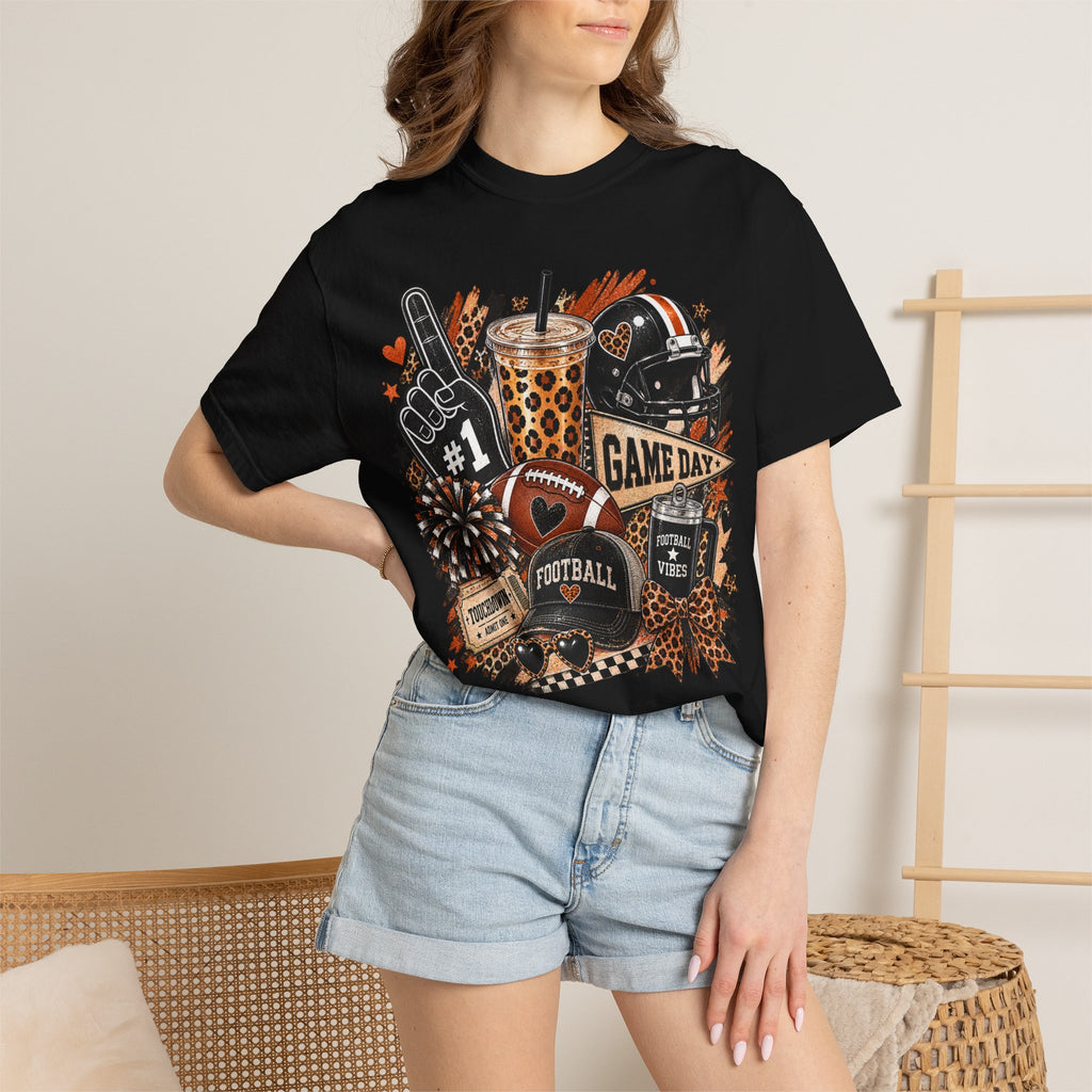Football graphic T-shirt