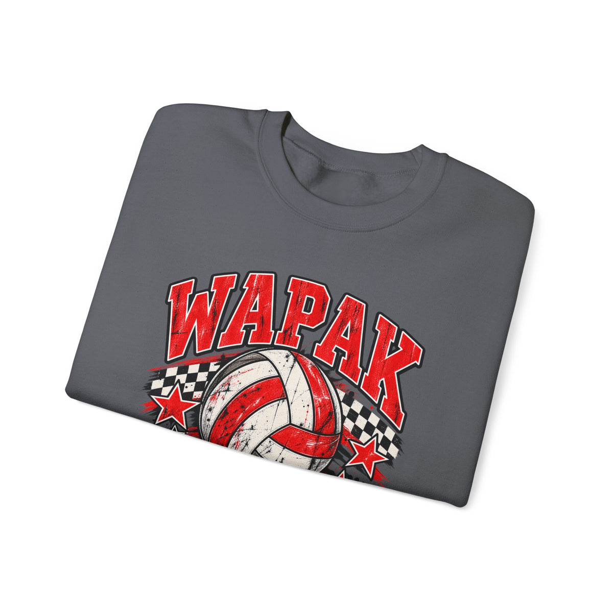 Wapak volleyball Crewneck Sweatshirt