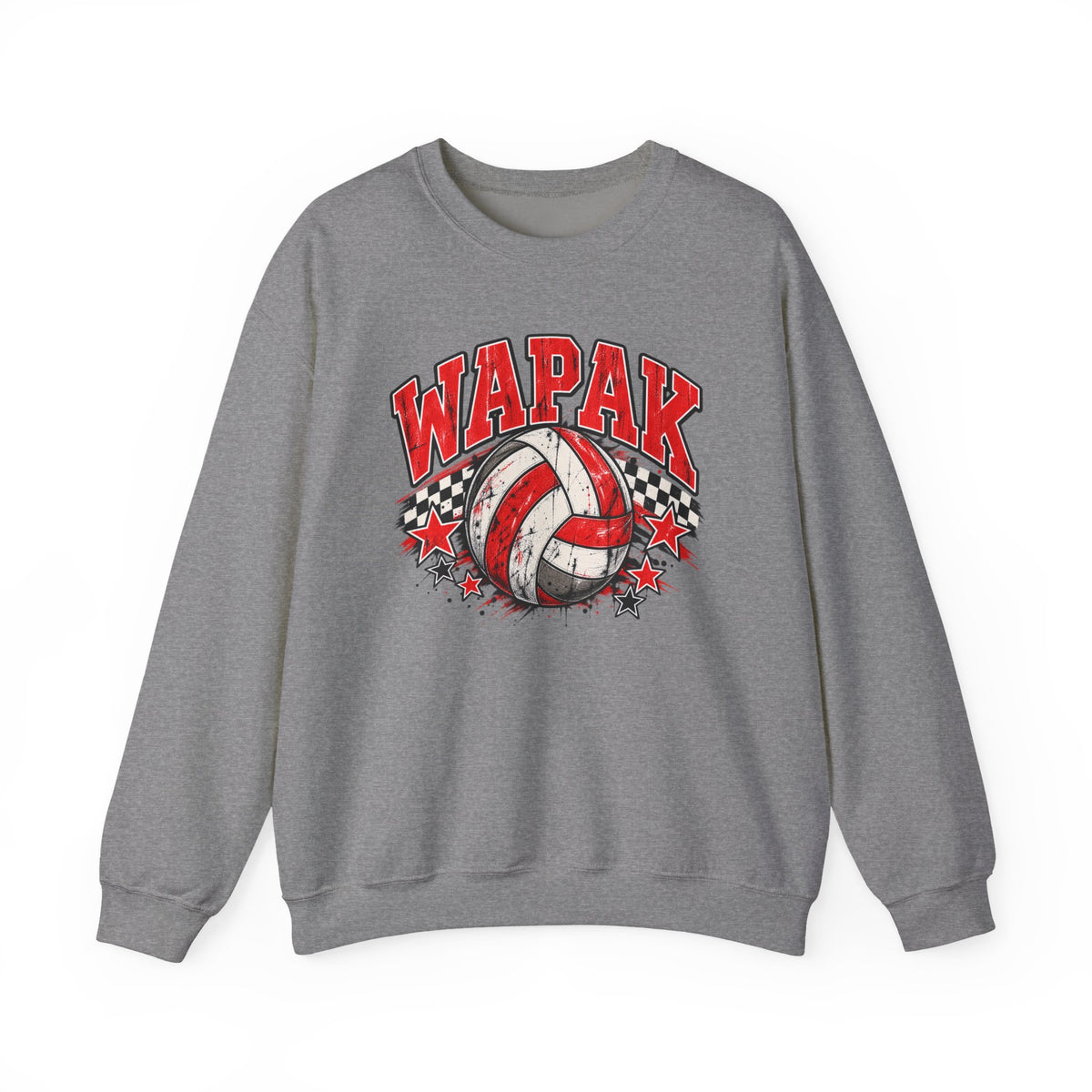 Wapak volleyball Crewneck Sweatshirt