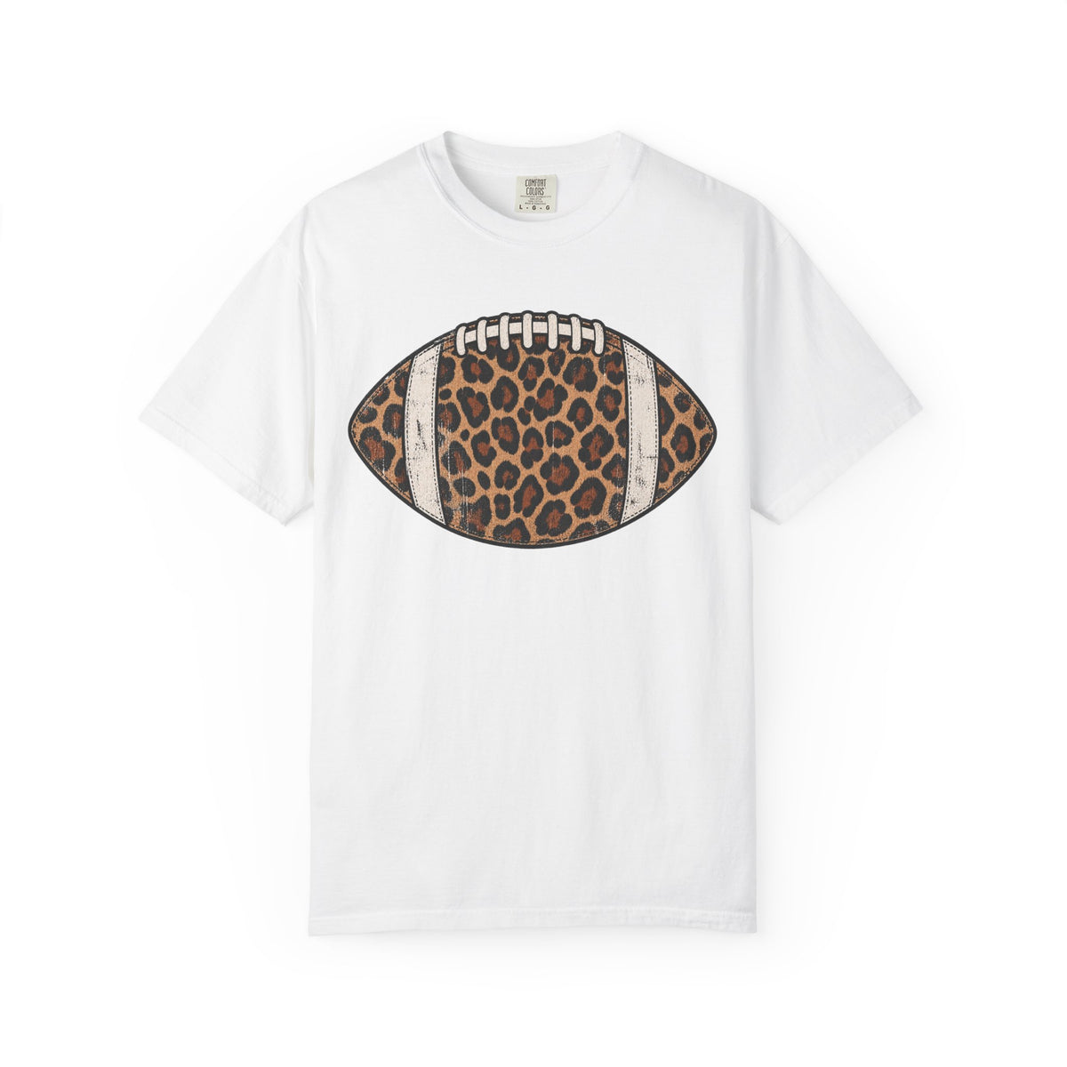 Cheetah Print Football Tee
