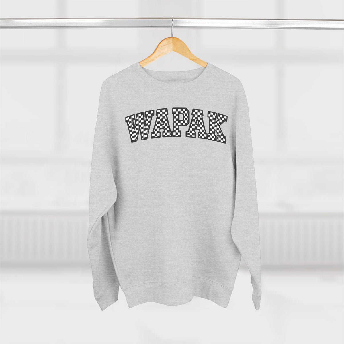 Wapak Checkered Crewneck