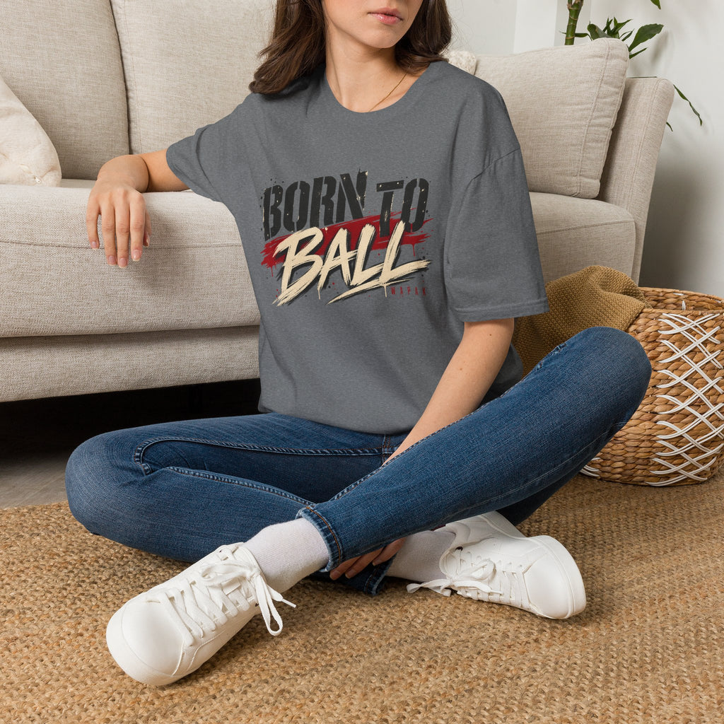 Born to ball tee