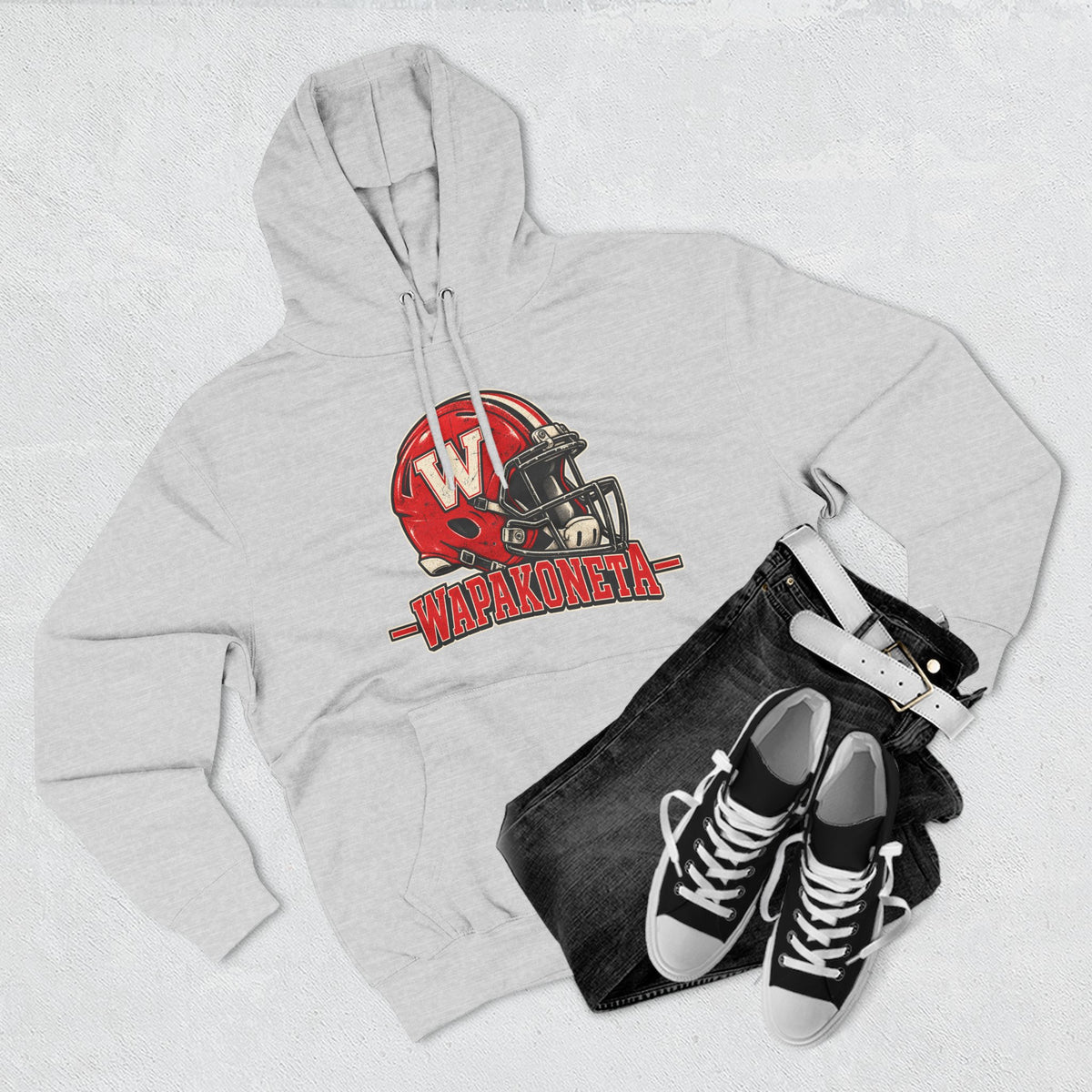 Wapak helmet hoodie