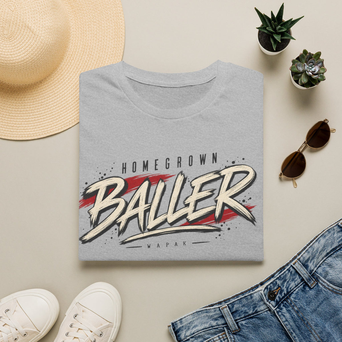 Homegrown baller tee