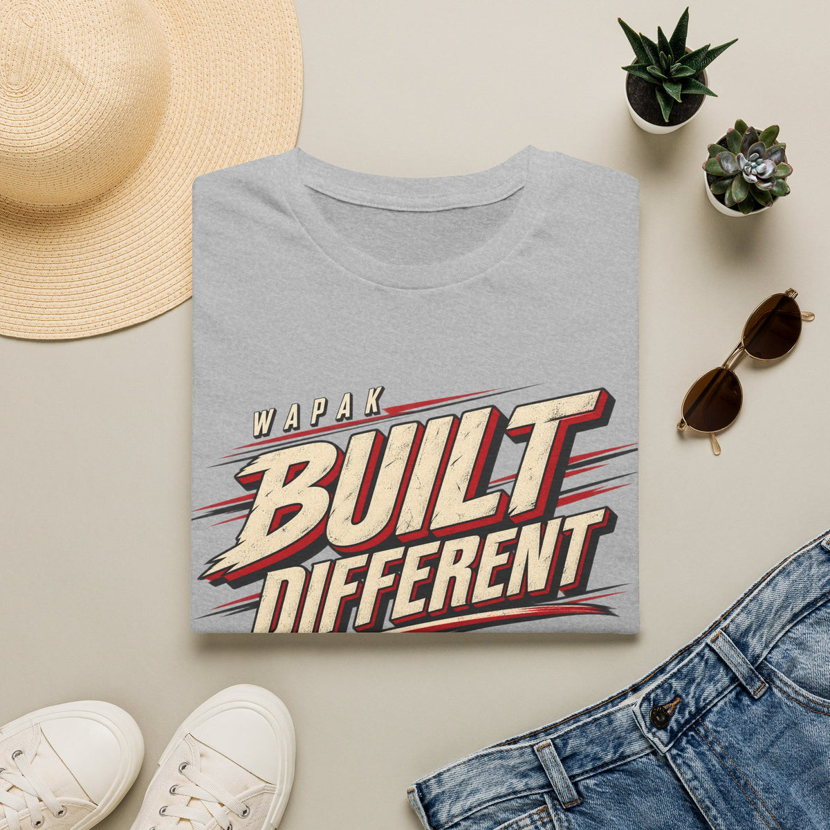Wapak built different tee