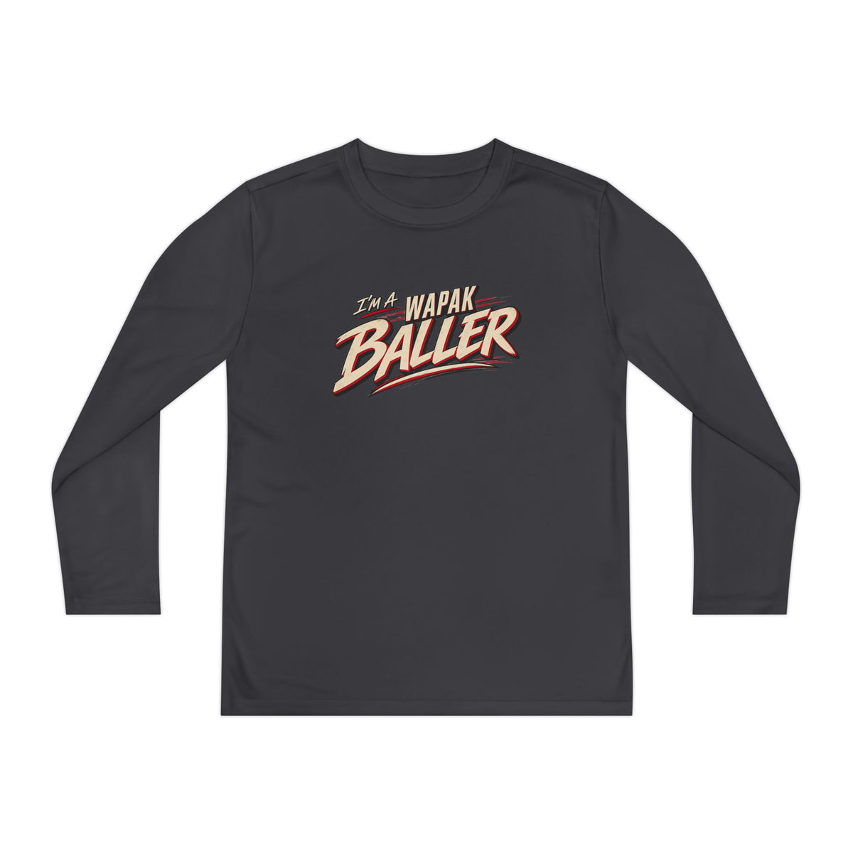 Youth wapak baller long sleeve tee
